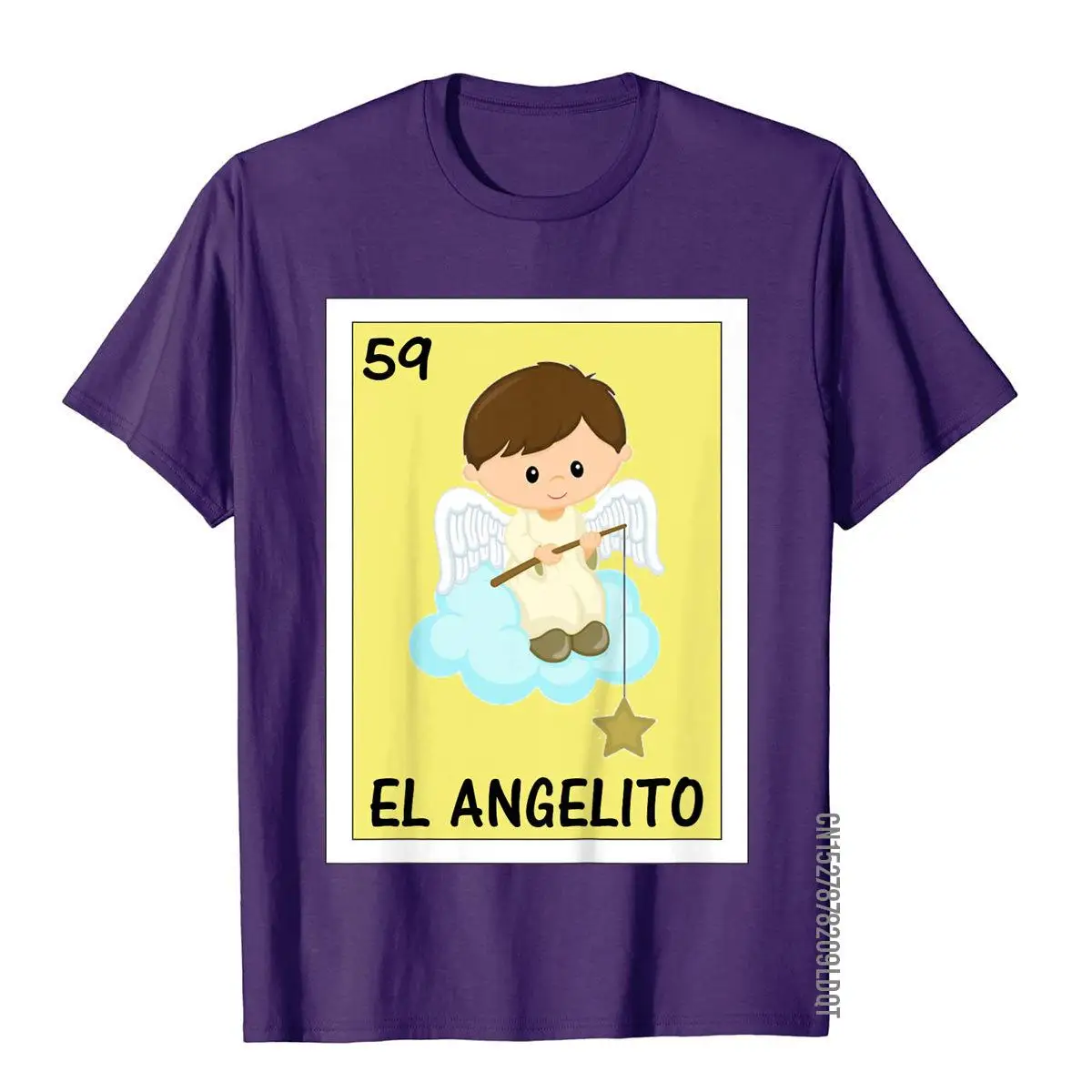 Kids Lottery Shirts For Kids - El Angelito Lottery Tshirt T-Shirt__B6780purple