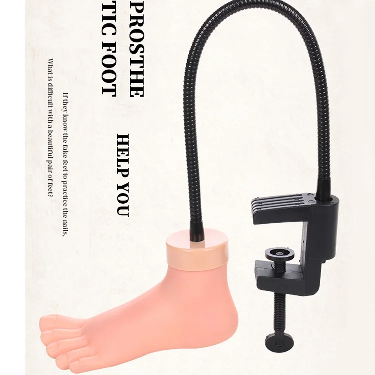 

Professional silicone manicure practice prosthetic foot