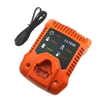 

12V Lithium Ion Battery Charger LL1230 R86045 for Ridgid 12 Volt Li-Ion Batteries AC82048 AC82059 AC82058 EU Plug