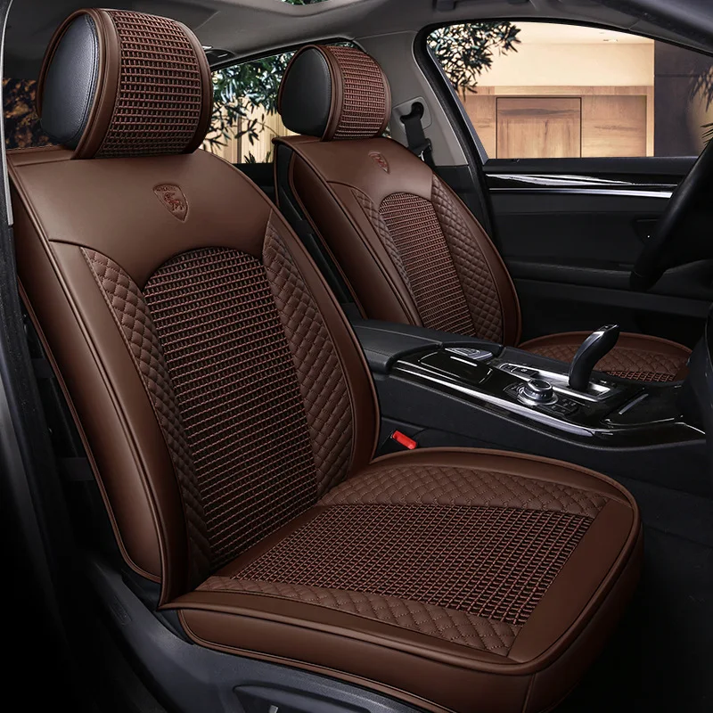 

Automobile Seat Cushion Four Seasons General All Edges Included Protection Cloth Summer Seat Cover Geely Vision SUV Jingyi S50 L