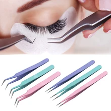 2 шт. прецизионные пинцеты комплект антистатические пикап ремесло Электроника DIY Инструменты для ремонта