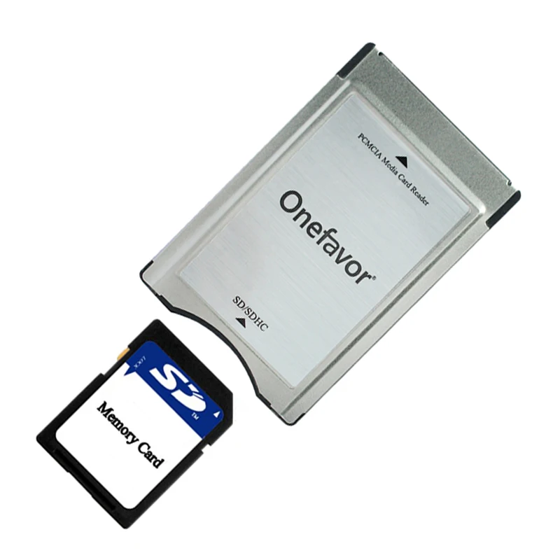 Promotion! ! !SD card adapter onefavor PCMCIA card reader for