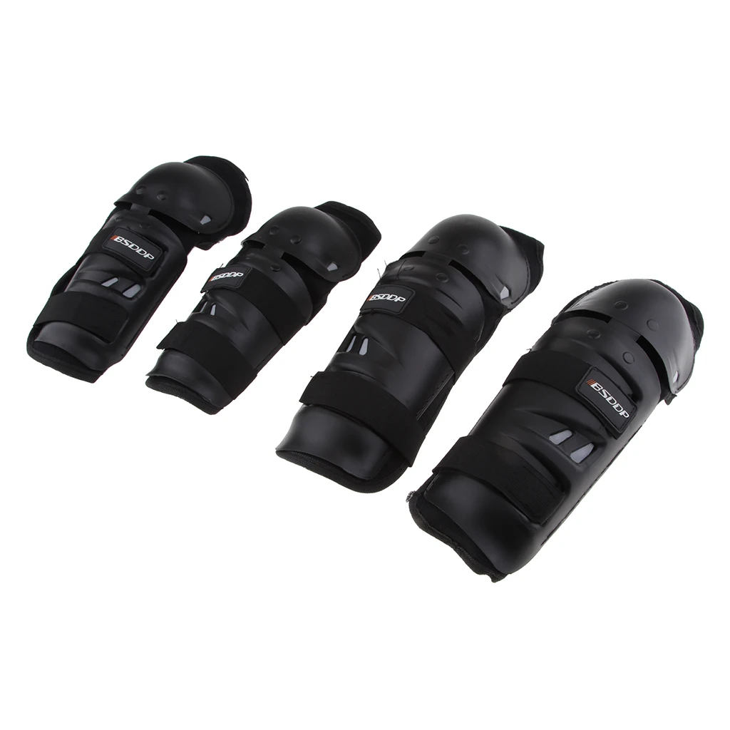Black Waterproof Brace Support Strap Wrap Knee Shin Cover Pads for Motorcycle Outside Riding