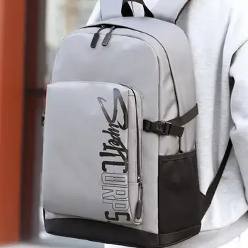 

Unisex Hiking Leisure Backpack Travel Backpack High Capacity Oxford Cloth 15.6inch Waterproof Both Shoulders Teenagers