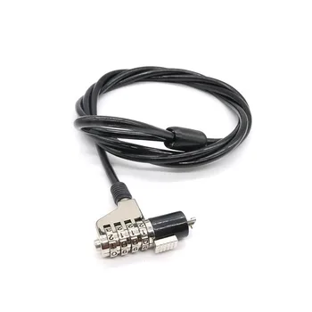 

2M zinc alloy material bicycle motorcycle notebook anti-theft lock universal pure steel computer password lock