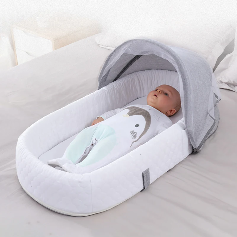 Beds-Set Crib-Netting Cribs Bed-Bassinets Newborns-Cot Baby Bed Next-To-Me Portable Nest