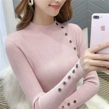 

Poncho Blusas De Inverno Feminina 9321 Real Shot New Button Knitted Elastic Bottoming Shirt 25 -- 1st Floor, 4 Rows, 5 Shelves