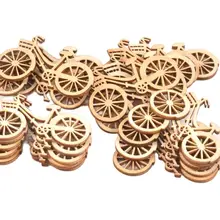 Деревянные ломтики из натурального дерева, велосипедная высекальная фанера, шаблон для украшения дома «сделай сам», деревянное украшение 10 шт./компл. 45x59 мм M0914 Деревянные ломтики из натурального дерева, велосипедная высекальная фанера, шаблон для украшения дома «сделай сам», деревянное украшение 10 шт./компл. 45x59 мм M0914