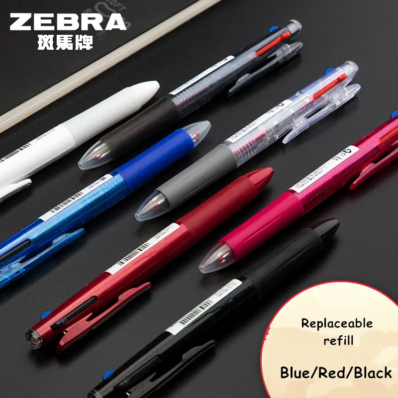 Многофункциональная гелевая ручка ZEBRA J3J2 1 шт. 3 в красная синяя черная цвета