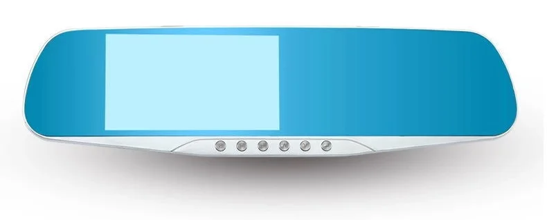 Умный 4,3 дюймовый Full HD 1080p сенсорный экран зеркало заднего вида ночного видения Автомобильный видеорегистратор с двойным объективом видеорегистратор Автомобильный видеорегистратор g-сенсор