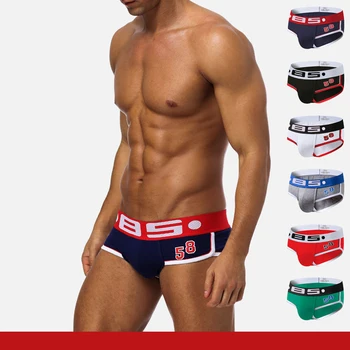 

Men Sexy Panties Men Jockstrap U Convex Pouch Low Waist Slip Underwear Gay brief Men High Quality Summer Dress