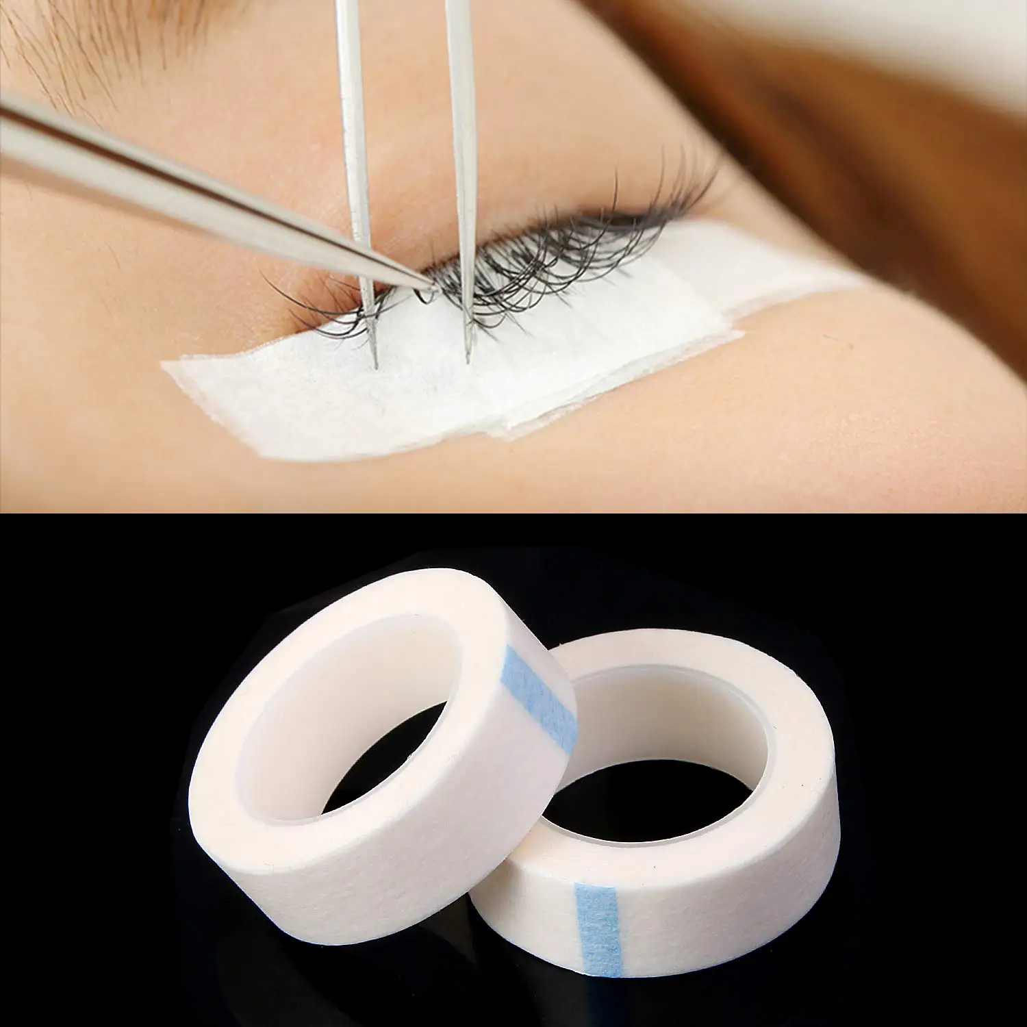 5/10/20/30/50 Rolls Eyelash Extension Paper Tape Lint Breathable Non-woven Cloth Adhesive Tape For False Lashes Patch 4
