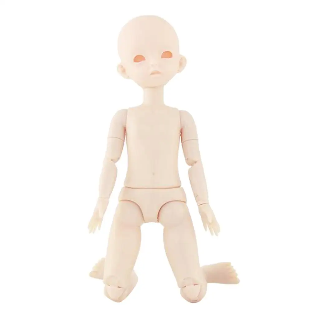 1/6 Ball Jointed Female Figure Doll Body DIY Making Accessory with Shoes
