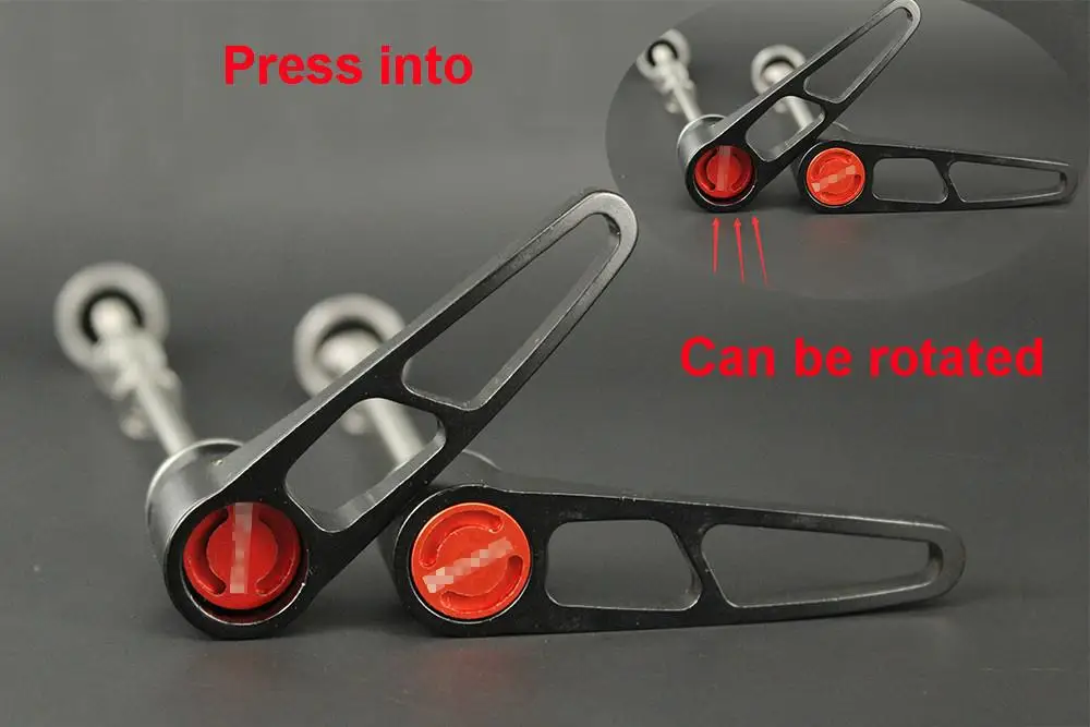 Description Picture 2 of itemRoad Bike Bicycle Skewers Ultralight Quick Release Skewers 5x100mm,5x135mm for Mountain Road Bike Hub 5x130mm Skewer for DTSWISS