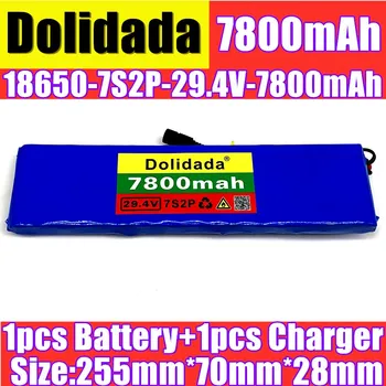 

18650- 24V 7.8Ah 7S2P 18650 Battery li-ion battery 7800mah 29.4v electric bicycle moped /electric not include the charger