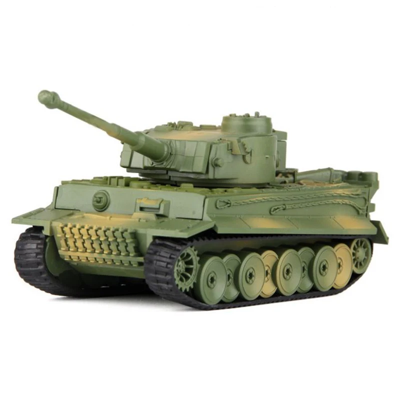 1: 72 пластиковые наборы для сборки танков, модель Второй мировой войны, сборная головоломка, военные песочные настольные игрушки для детей, подарки - Цвет: Черный