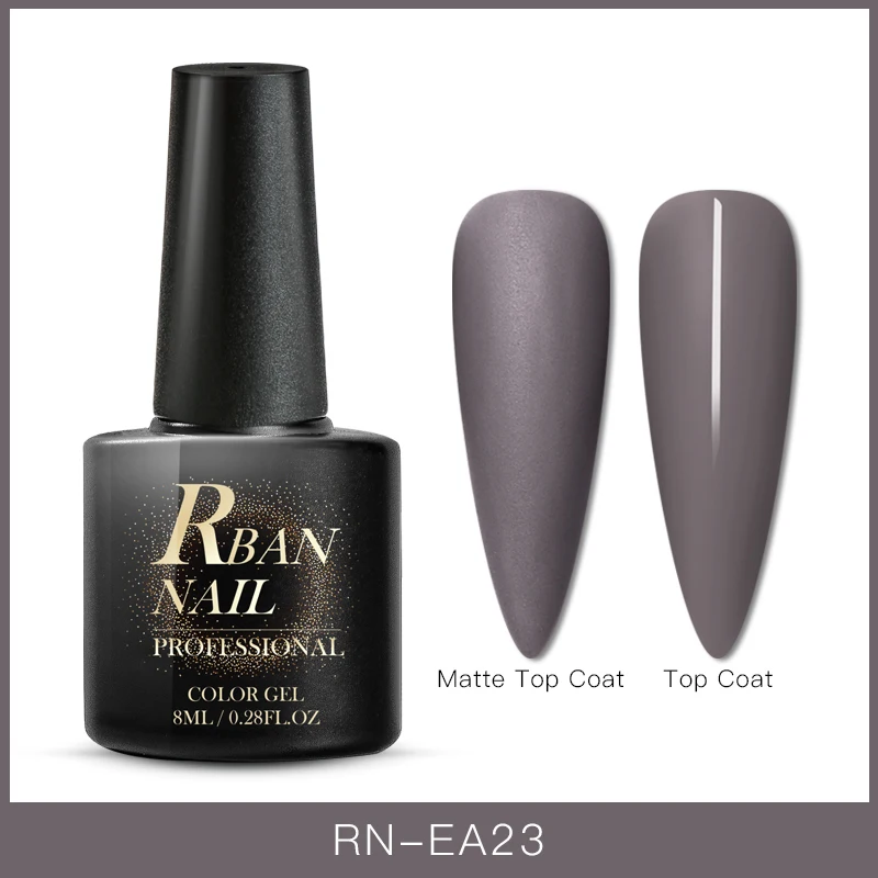 EES07826 RBAN NAIL 60 цветов Матовый УФ-гель для ногтей 8 мл чистый цвет ногтей нужно матовое верхнее покрытие Замочить ногтей Гель-лак для маникюра - Цвет: EES07826