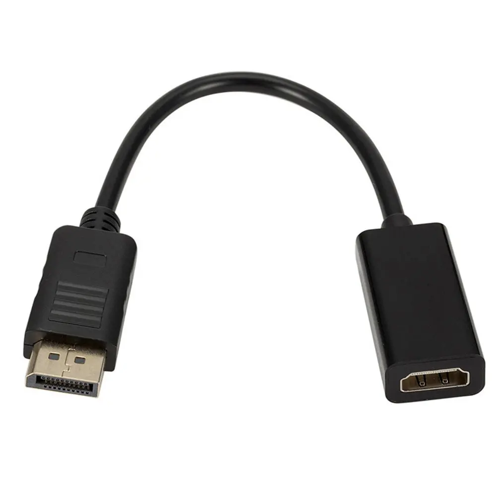 DP display port Male-HDMI Женский кабель конвертер адаптер для hp для компьютера DELL к телевизору Удлинительный кабель