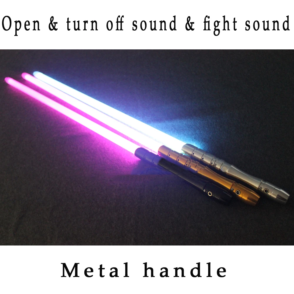 Новый Косплэй световой меч с свет звуковой эффект психического обрабатывать различные Цвета доступна подарок для детей