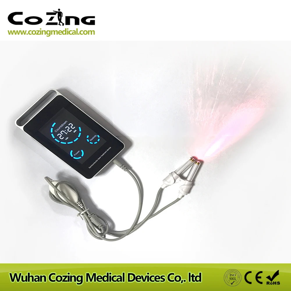 COZING эффективное лечение в наркомании CE одобренный носовой 650nm красный светильник НИЛТ лазерная терапия медицинский инструмент