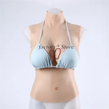 

Breast Forms Realistic Fake Boobs for Crossdresser Drag Queen ShemaleTransgender CrossdressingHalf Solid Artificial Breast