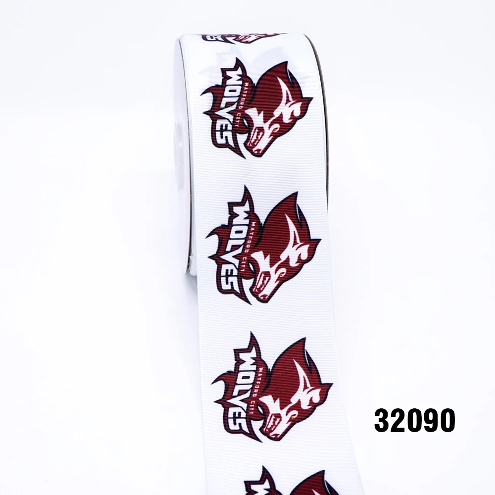 50 ярдов в Размер спортивная лента напечатанная grosgrain лента 31985 - Цвет: 32090