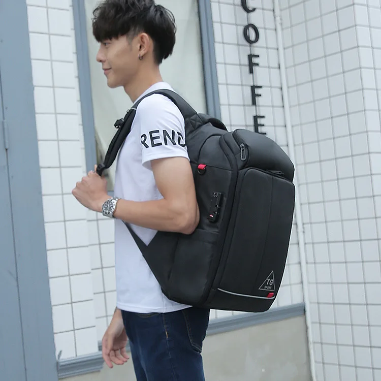 

New Style Men Business Backpack Oxford Cloth Large Capacity Anti-Theft Computer Bag Fashion Multi-functional Backpack