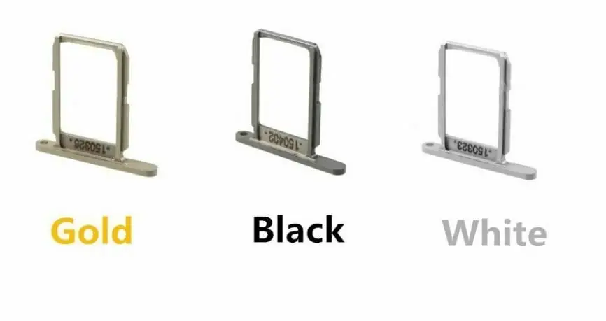 

Replacement Parts Dual Nano Sim Card SD Card Tray Slot Holder Adapter For Samsung Galaxy S6 G920F G920