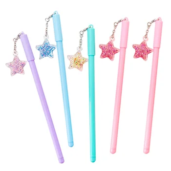 

5pcs Gel Pen Prime High Quality Sturdy Durable Gel Pen Pendant Gel Pen Pendant Signature Pen for Teacher Students