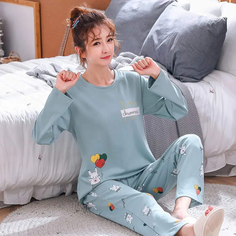 Women's home clothes Tops trouser suits Women's pants sleepwear pajama sets kawaii clothes Underwear tallas grandes mujer 2021