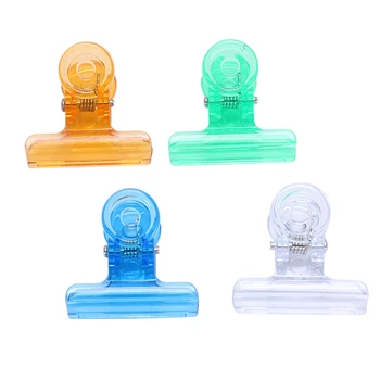 

24 Pcs Document Color Assorted Plastic File Ticket Binder Clip