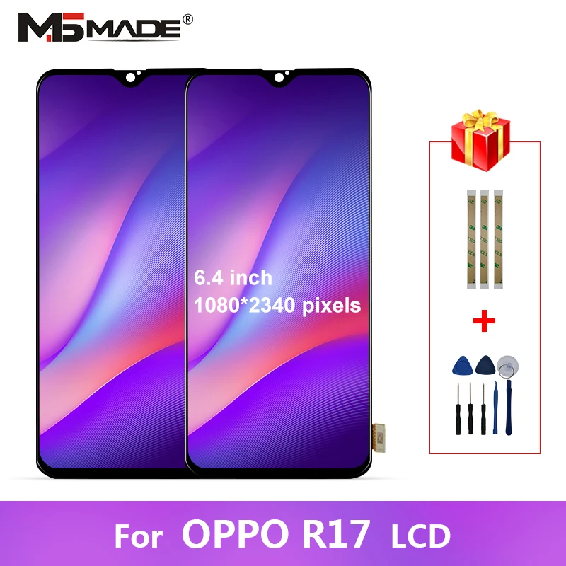 

6.4 " For OPPO R17 LCD Screen And Digitizer Full Assembly For OPPO R17 Replacement repair parts