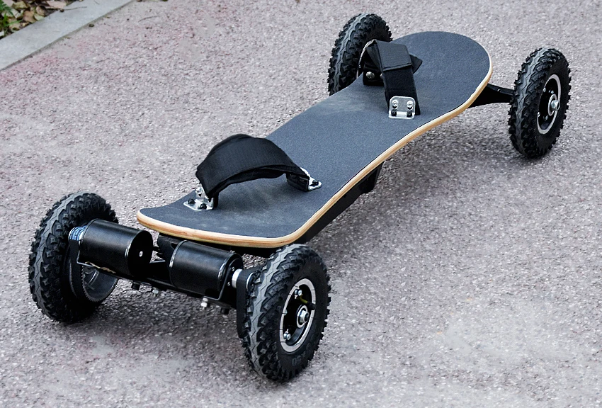 Электрический скутер 4 колеса электрический скейтборд Лонгборд Boosted board E-Scooter Ховерборд деревянная доска двойной мотор 1200 Вт Мощность