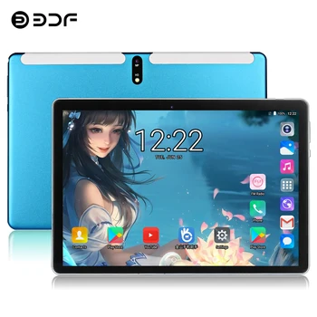 

BDF 2020 New 10 Inch Android 7.0 Tablet Pc 2GB/32GB Dual SIM Card 3G Call 1280*800 IPS 2.5D Screen Dual Camera Quad Core Tablets
