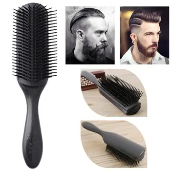 

Oil Head Hair Fine Massage Combs Brushes Men Anti-static Magic 9 Rows Hair Brush Comb Salon Styling Hairdressing Scalp Massager