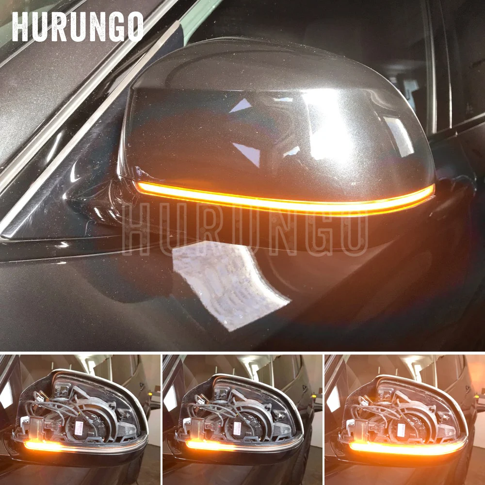 Поворотный сигнал для бокового зеркала заднего вида последовательный