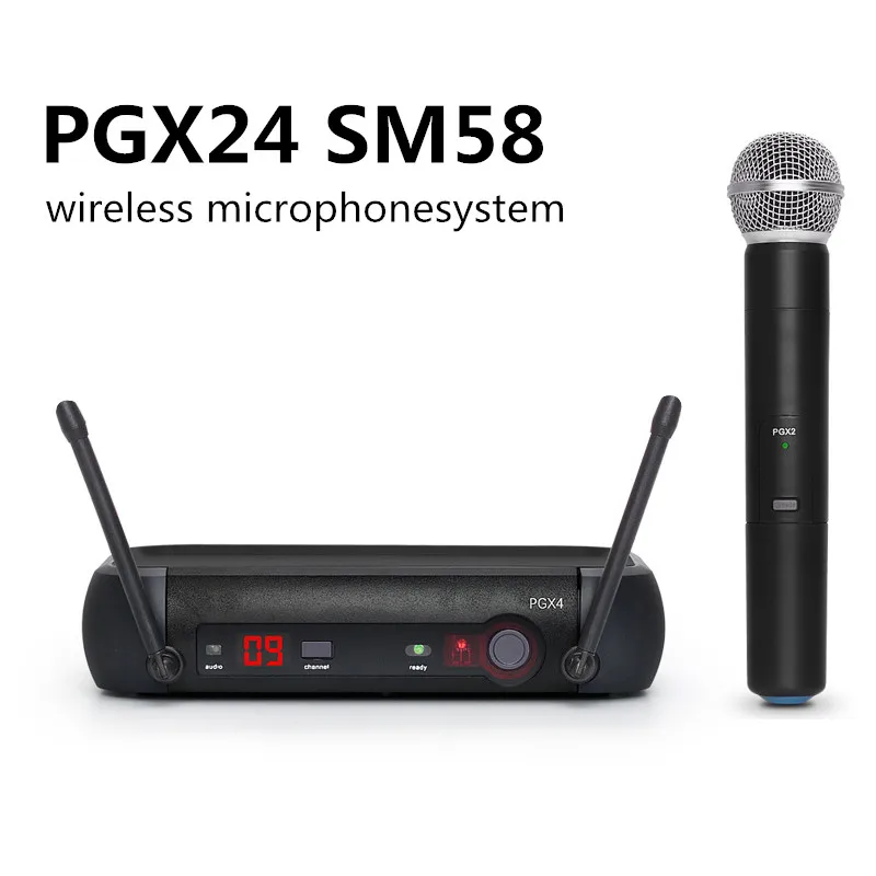 

Free-Shipping! Premium Quality Dynamic Vocal Wireless Microphone U-3120 for audio professional in dj equipments