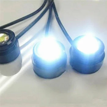 

Daytime running LED Hawkeye 4in1 12V Car Lights DRL Fog Remote Control Kit