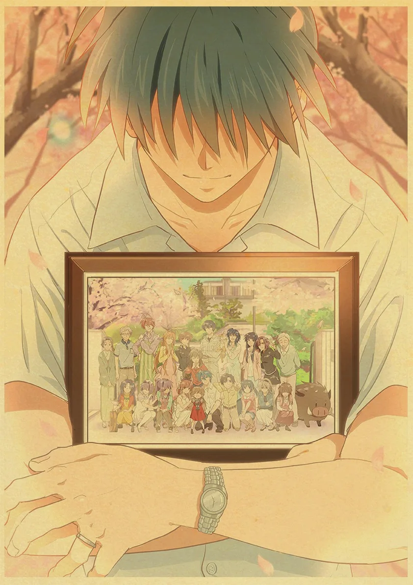  154353 Clannad After Story Anime Manga Art Art Decor Wall 32x24  Poster Print: Posters & Prints