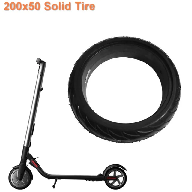 US $13.63 8 Inch Scooter Solid Tire Tyre Wheel For Ninebot Es1 Es2 Electric Scooter Kick Scooter Skateboard S