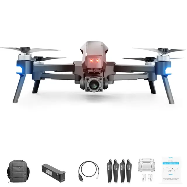 2021 M1 Pro drone 6k HD mechanical 2-Axis gimbal camera 5G wifi gps system card drones distance 1.5km Foldable Quadcopter Gifts