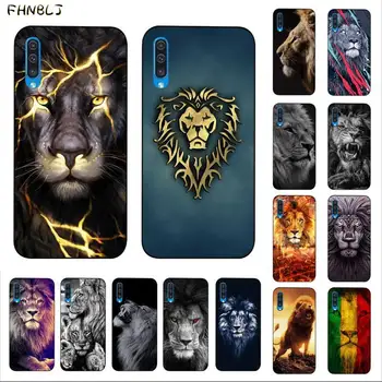 

FHNBLJ Lion Alpha Male Soft Silicone Black Phone Case for Samsung A10 20s 71 51 10 s 20 30 40 50 70 A30s cover