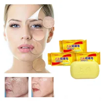 Антимикробная Ванна и отбеливание Шанхайского дерматофагоидного Серного мыла для удаления оспы, псориаза, себореи и экземы