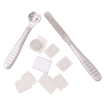 

2pcs/set New Arrivals Nail Pusher Romover Cuticle Manicure Pedicure Nail Cleaner Lime A Ongle Maquiagem Nail Files Hot Sale