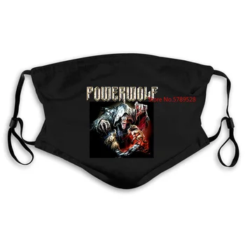 

Powerwolf The Sacrament of Sin Black T Shits Printing Basic Models Plus Size Mask women kid's PM2.5