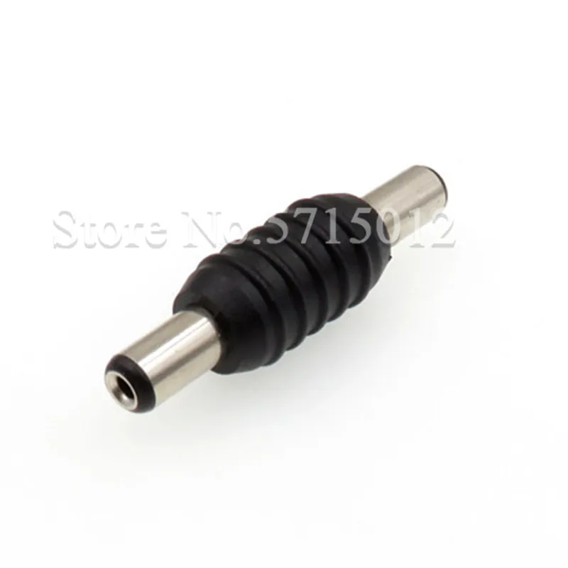 

5pcs/lot 5.5*2.1mm DC male to DC male adapter power connector for surveillance parts