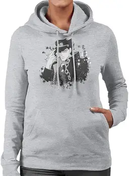 

Jojos Bizarre Adventure Jotaro Paint Splatter Women's Hooded Sweatshirt Men Women Hoodie Sweatshirt