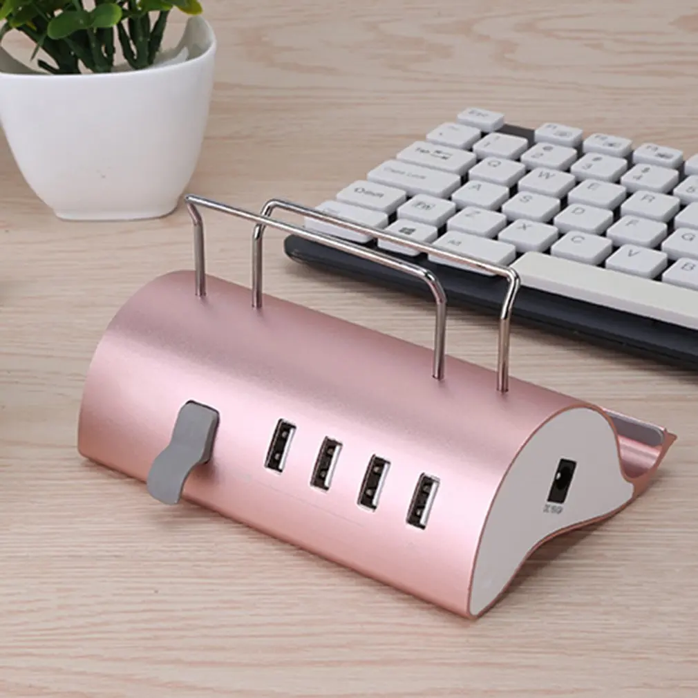 Интеллигентая(ый) мульти-Порты USB гнездо быстрой зарядки Универсальный usb-концентратор и подставка для мобильного телефона, два в одном зарядном гнезде