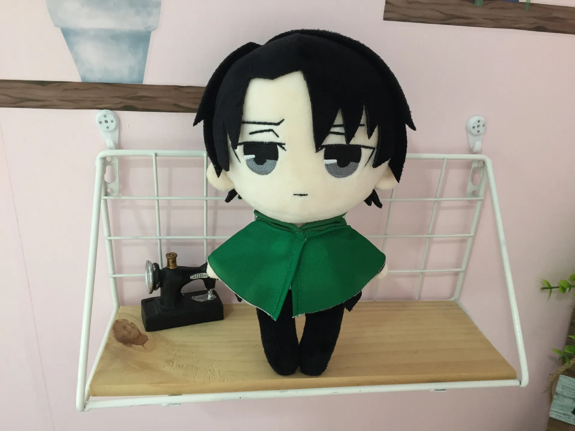Anime Attack on Titan Levi Ackerman Cute PP Cotton Plush Stuffed Dolls Toy  20cm Pillow Collection Cosplay Birthday Gift - AliExpress Novelty & Special  Use