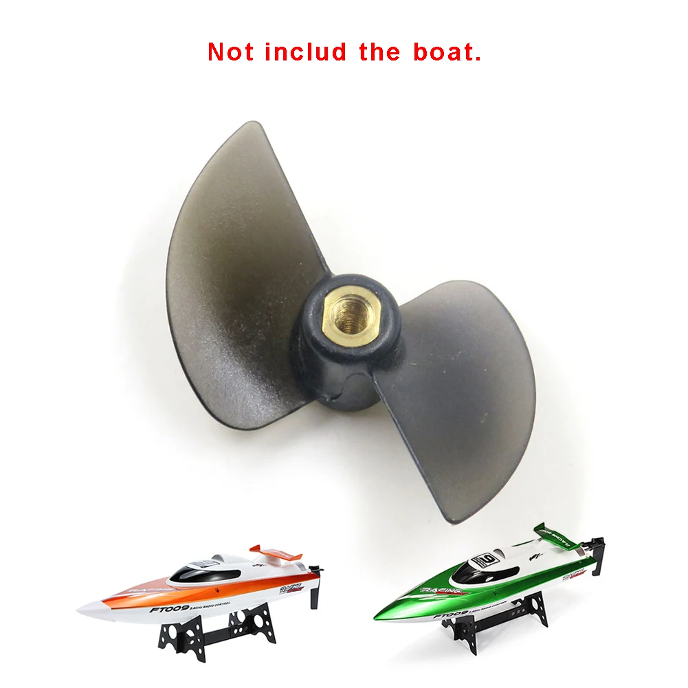 

High Quality Metal Black Tail Propeller For Feilun FT 009 RC Boat FT009 RC Rotor Blade Accessories Small Size and Light Weight`